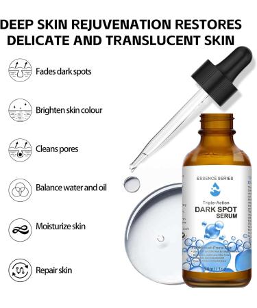 Dark Spot Correcting Serum Anti Ageing Face Serum with Niacinamide Hyaluronic Acid Serum Dark Spot Remover for Face Skincare Brightening Serum Reduce Age Spots Fine Lines Hyperpigmentation - Buy Online on GoSupps.com