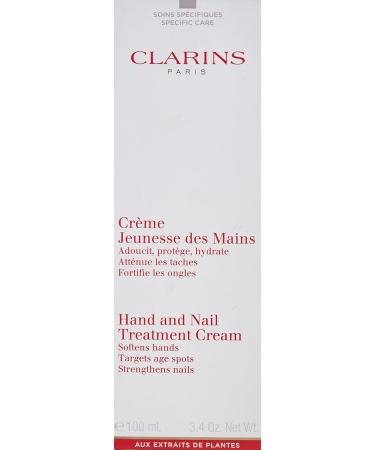 Clarins Hand & Nail Treatment Cream 100ml - Fragrance-Free - Pack of 1 - Buy Online on GoSupps.com