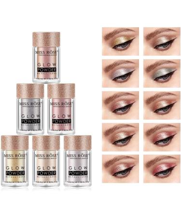 SPESHION Monochrome Glitter Pink Pearl Eye Shadow - Waterproof Lazy Eye Shadow Powder Makeup (01) - Buy Online on GoSupps.com