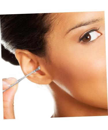 Stainless Steel Earwax Removal Kit with Travel Case - Home Ear Cleaning Tools for Adults - Earpick Curette Spoon Set - Buy Online on GoSupps.com