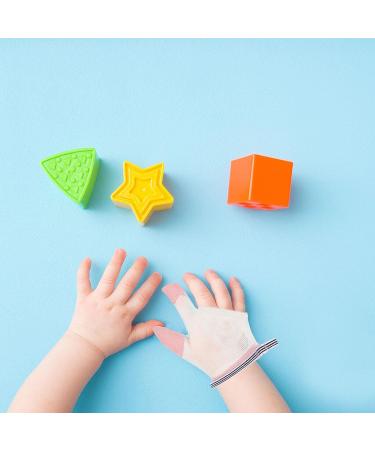 Healvian Kids Tools Kids Tools Kids Tools Baby Stop Thumb Sucking Kid Infant Stop Thumb Sucking Kit Soft Mesh Fabric Stop Sucking Glove No Scratch Breathable Finger Thumb Protector S 2 Pairs Mittens Small - Buy Online on GoSupps.com