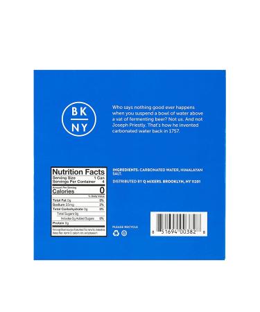 Q Mixers Club Soda Premium Cocktail Mixer 7.5 oz (12 Pack) - Buy Online on GoSupps.com