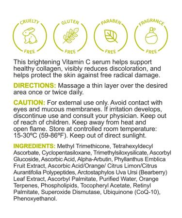 Replenix Vitamin C Pro Collagen Serum | Brightening Treatment for Dark Spots | Reduces Fine Lines & Wrinkles | 1 oz - Buy Online on GoSupps.com