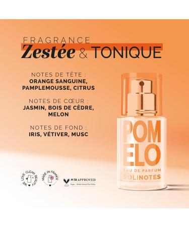 SOLINOTES Pomelo Perfume for Women - Eau De Parfum | Delicate Floral and Soothing Scent - Made in France - Vegan - 0.5 fl.oz - Buy Online on GoSupps.com