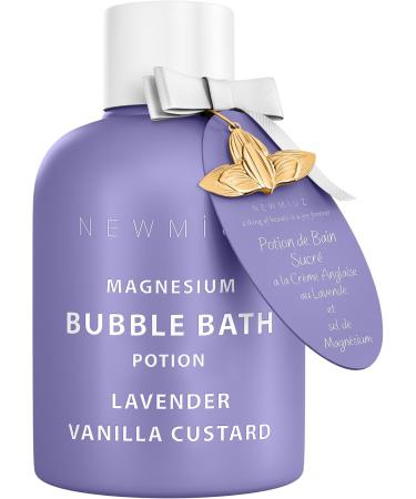 Magnesium Bubble Bath Lavender Vanilla - Luxury Foaming Bath for Sore Muscles & Stress Relief - Epsom Salt Spa Gift for Women - Perfect Birthday & Christmas Gift - Buy Online on GoSupps.com