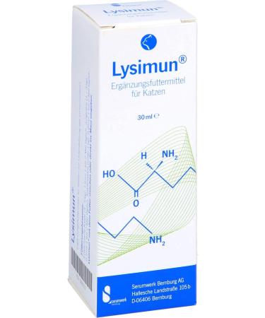 LYSIMUN 30ml Supplementary Food for Cats | International Shipping Available - Buy Online on GoSupps.com