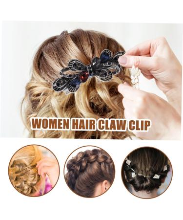 Beaupretty Bling Hair Clips rhinestone hair clip hair for women hair barrettes for women hair hair clips for thick hair rhinestones fancy Miss Korean Decorative Hair Clips - Buy Online on GoSupps.com