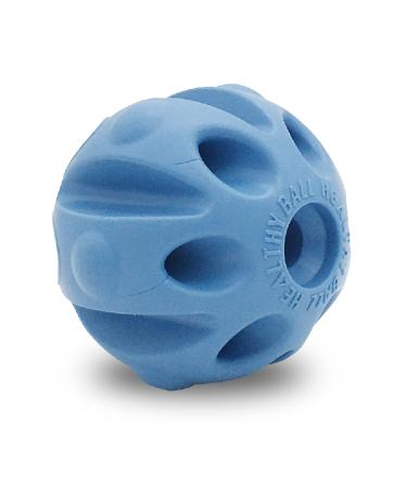 Petp l dogs from TPE rubber: food-safe durable & robust- Frisbee ball with rope chewing bones- throwing aportier water and swimming toys- great fun for large & small dogs 6.5cm blue
