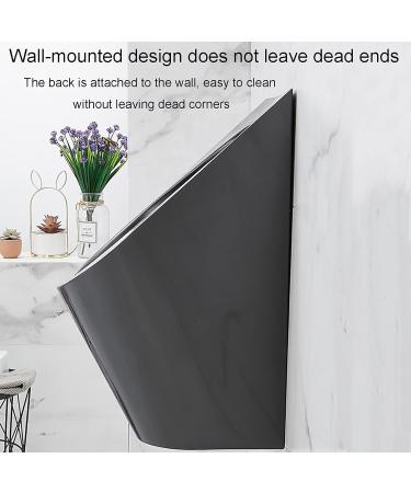 Household Items Black Wall-Mounted Male Urinal Stainless Steel Smart Sensor Urinal Small Vertical Toilet for Bars Shopping Malls Scenic Spots Clubhouses Public Toilets S (A) - Buy Online on GoSupps.com