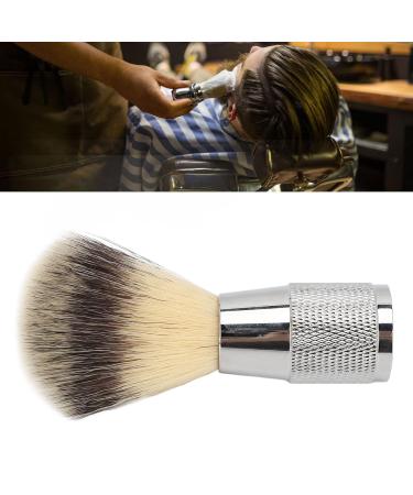 Premium Synthetic Bristle Shaving Brush - Curved Handle & Portable Design for Men | Foaming Shaving Cream Brush for Salon Home & Travel - Buy Online on GoSupps.com