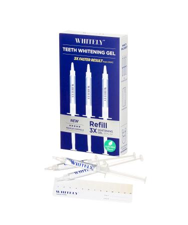 WHITELY Teeth Whitening Gel Syringe 3 pcs