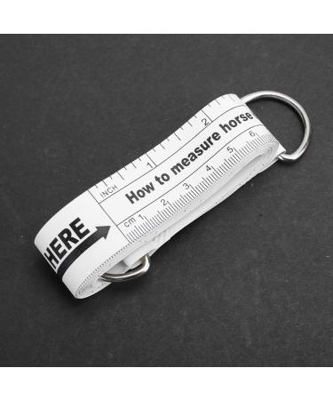 Animal Body Weight Measure Tape Professional Easy to Operate Convenient PVC Plastic Cattle Weight and Height Tape Measure for Friendly Material Farm Equipment - Buy Online on GoSupps.com