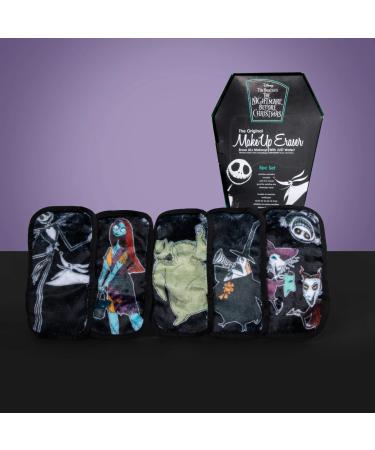 The Original MakeUp Eraser Mini PRO 5pk Erase All Makeup With Just Water Including Waterproof Mascara Eyeliner Foundation Lipstick Sunscreen and More! Nightmare Before Christmas 5ct.
