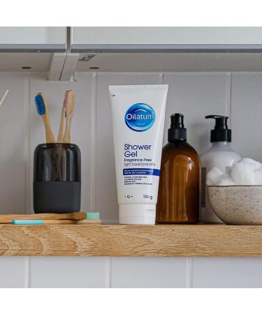 Buy Oilatum Fragrance-Free Shower Gel 150ml | Best for Dry Skin & Eczema Relief - Fast International Shipping - Buy Online on GoSupps.com