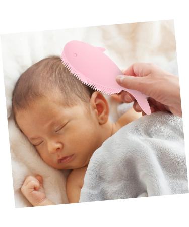 FRCOLOR 4pcs Silicone Baby Shampoo Brushes | Toddler Body Cleaning Brush Set for Exfoliating & Hair Cleaning | Baby Bath Tools - Buy Online on GoSupps.com