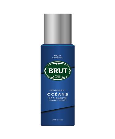 Oceans Deodorant Body Spray by Brut for Men - 6.7 oz Deodorant Spray