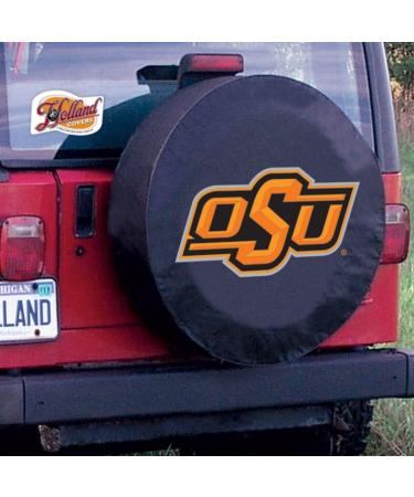 Holland Bar Stool Co. Oklahoma State Cowboys Black Tire Cover - 32.25 x 12 Inch Exact Fit - Buy Online on GoSupps.com