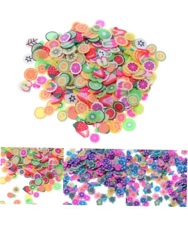 Healeved 6 Packs Clay Slices Nail Art Decoration Nail Art Slices Fruit mediumx2pcs As Shownx2pcs - Buy Online on GoSupps.com