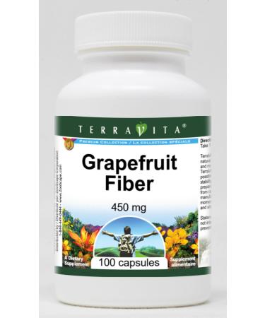 Grapefruit Fiber - 450 mg (100 Capsules ZIN: 520467) - 3 Pack