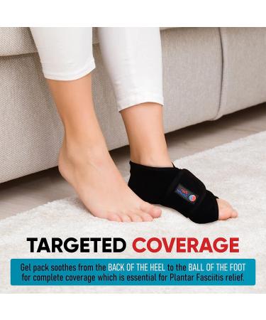 Plantar Fasciitis Relief Wrap with Extra Gel Pack - FSA/HSA Eligible (Small/Medium) - Buy Online on GoSupps.com