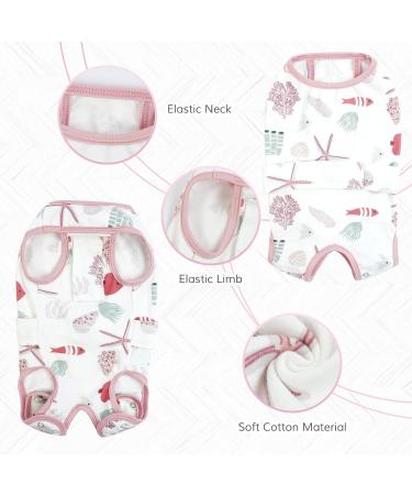 XXL Dog Surgical Recovery Suit | Soft & Breathable Onesie for Post-Op Dogs & Cats - Spay Castration Bodysuit - Buy Online on GoSupps.com