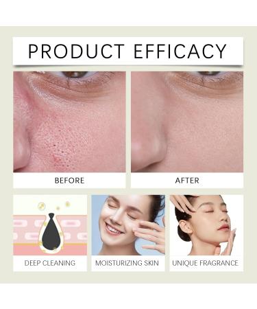 Green Tomato Clay Mask - Green Tomato Face Cleanser - Clean and Clear Cleanser - Face Wash for Dry Skin & Acne Prone Skin - Deep Pore Cleansing Hydrating & Moisturizing - Buy Online on GoSupps.com