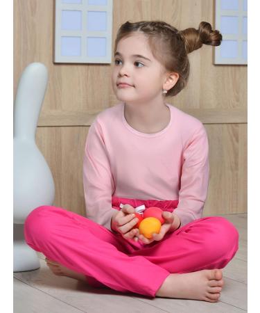 Cooraby 3 Pack Girls' Cotton Long Sleeve Thermal Tops with Lace - 4T Black White Light Pink - Buy Online on GoSupps.com