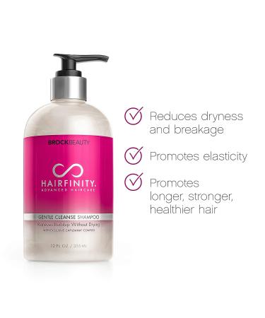 Hairfinity Biotin Hair Growth Shampoo 12 oz - Promote Healthy Hair Growth - Buy Online on GoSupps.com