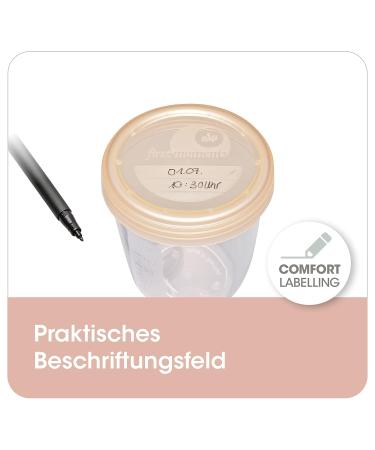 Buy NIP First Moments Breast Milk Container 150ml - 4 Pack | Stackable Leak-Proof & Safe for Storage & Transport - Buy Online on GoSupps.com