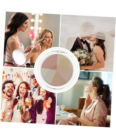 Healeved 1 Box Face Shimmer Powder Face Highlight Powder Highlighter Cream Plastic Shell - Buy Online on GoSupps.com