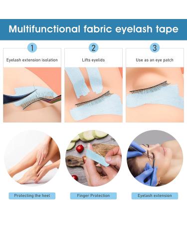 WLLHYF Eyelashes Extension Tape - 6 Rolls | Breathable & Medical Microporous Fabric Adhesive for Sensitive Skin | Professional Individual Makeup Tools - Buy Online on GoSupps.com