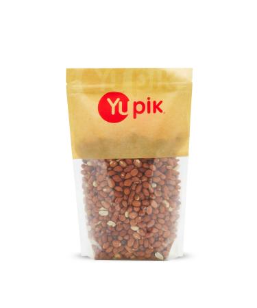 Yupik Red Skin Raw Peanuts 1 kg Kosher Unroasted Unsalted High in Fiber Buttery Nut Low in Carb Cholesterol-Free Healthy Snacks 1 kg (Pack of 1)