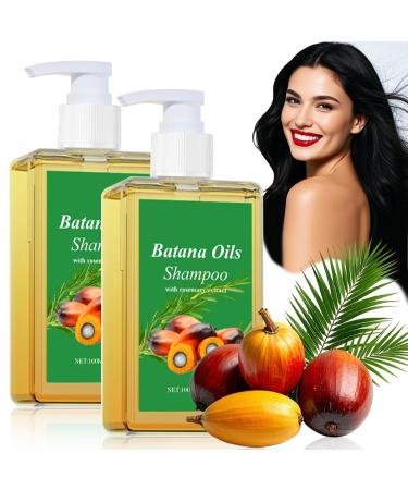 VNAKER Batana Oil Shampoo Batana Oil Shampoo 100 ml Nourishes Hair Smoothly Smooths Hair (2 Pieces)