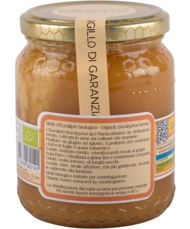 Tenuta Collotta - Miel d'Eucalyptus Biologique 500g - 100% Italien- Produite en Sicile Eucalyptus 500 g (Lot de 1) - Buy Online on GoSupps.com