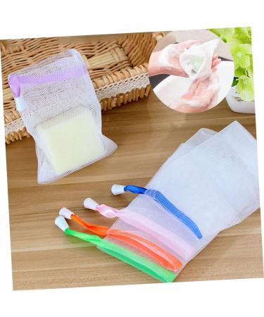Baluue 30 Pcs Soap Foaming Net Shower Foaming Nets Mesh Bags Drawstring Soap Net Bag Bar Soap Mesh Bag - Buy Online on GoSupps.com