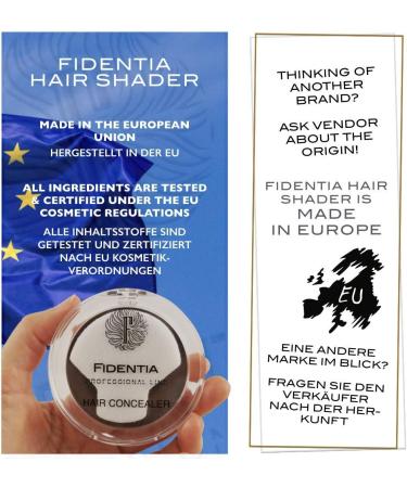 Fidentia Hair Shader Root Touch Up Concealer 12g Dark Brown - Grey Cover Powder - Buy Online on GoSupps.com