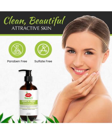 Hemp Massage Oil | Arnica Oil for Couples | Sensual & Relaxing Massage Oil | Best International Shipping - Buy Online on GoSupps.com