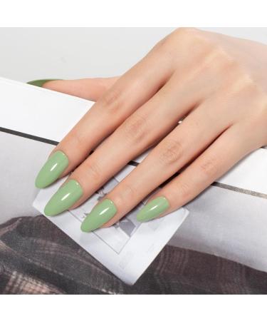 MEGIOR Eucalyptus Green Gel Nail Polish 15ml Green Gel Polish 1PCS Soak Off UV LED Nail Gel Polish for Nail Art Manicure Salon DIY Home for Women Girls Nails - Buy Online on GoSupps.com