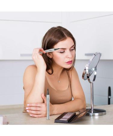 Dual Tip Eyebrow Pencil Dual-Ended Eyebrow Dual-Sided Eyebrow Pencil Eye Brow Definer Pencil Professional SweatProof for Different Eyebrow Makeup Brow Enhancing Water Proof Eyebrow Pencil 02 - Buy Online on GoSupps.com