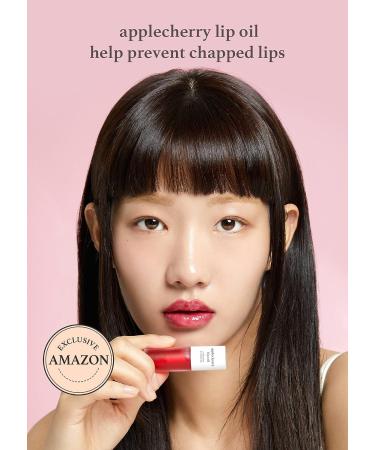 NOONI Korean Lip Oil - Applecherry | Apple Seed Oil Lip Stain for Moisturizing, Glowing, and Revitalizing Dry Lips - Buy Online on GoSupps.com