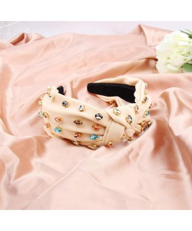 FEDANS Women's Bohemian Jeweled Knot Headband - Style 3 | Hair Accessory for Girls - Buy Online on GoSupps.com