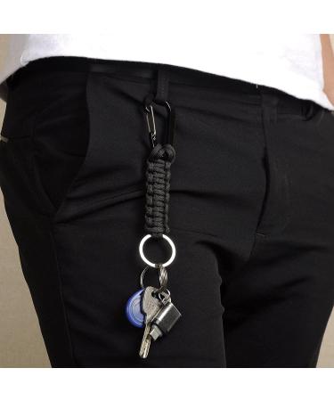 LATRAT 5pcs Keychain with Snap Hook & Braided Strap for Keys - Outdoor Camping & Hiking - 5 Colors Mix | Durable & Stylish Key Holders - Buy Online on GoSupps.com