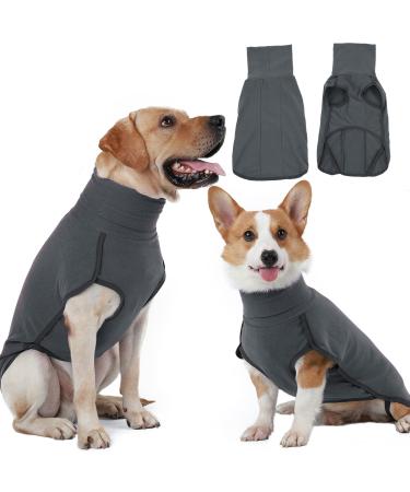 Hjyokuso dog sweater dog coat fleece sweater dog dog sweater for small medium -sized large dog warm and light dog sweater winter coat dog outdoor dog coat dog jacket -black m black - Buy Online on GoSupps.com