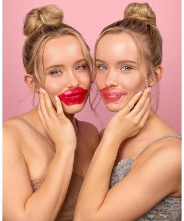 YewAUTY Intensive Kiss Lip Pad Mask - Nourishing Rose Water Lip Treatment with Pink Glitter Effect 2 Pieces for Smooth Lips - International Shipping Available - Buy Online on GoSupps.com