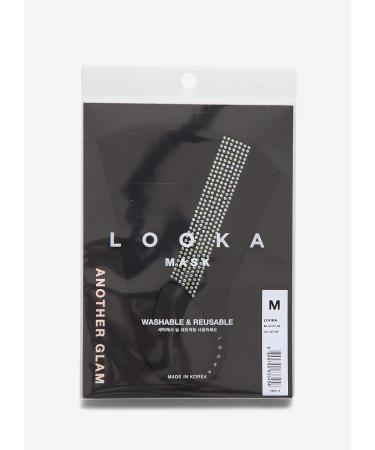 LOOKA Protective Fashion Crystal Mask - Washable & Reusable | Comfortable Fit | AG Astro AB (Medium) - Shop Internationally - Buy Online on GoSupps.com