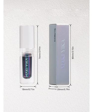 Chameleon Duochrome Liquid Eyeshadow - Shimmer Glitter Multichrome Eye Shadow (#6 Aurora) - Buy Online on GoSupps.com