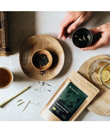 Teegeschwister Organic Japan Sencha Green Tea - Premium Hand-Rolled 100g | Authentic Flavors from Fuji Volcano Gardens - Buy Online on GoSupps.com