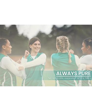 PURE ORIGINAL INGREDIENTS Marine Collagen Peptides (100 Capsules) Always Pure No Additives or Fillers Lab Verified 100 Count (Pack of 1) - Buy Online on GoSupps.com