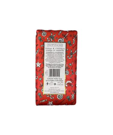 Buy Orange & Cinnamon Holiday All-Natural Bar Soap - 260g | Finest Milled | International Shipping Available - Buy Online on GoSupps.com