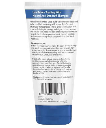 Nizoral Pre-Shampoo Scalp Build-Up Remover - Exfoliates, Renews & Prepares for Anti-Dandruff Treatment 5 oz - Buy Online on GoSupps.com
